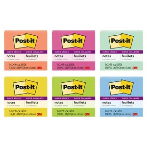 Post-it 3"x3" Sticky Notes 90 Sheets - 1 of 4