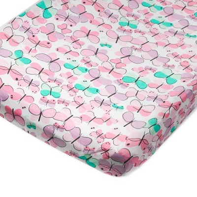 cotton fitted crib sheets