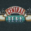Seven Times Six Friends T-Shirt Men's Central Perk Coffee Shop Short Sleeve Graphic Top Grey - 4 of 4