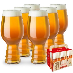 Spiegelau Craft Beer IPA Glass, Crystal - 1 of 4