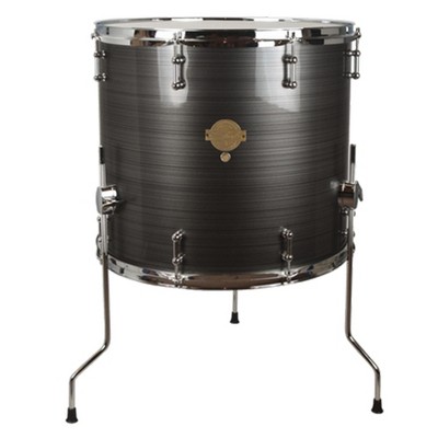 Sawtooth Command Series 14" Floor Tom, Silver Streak