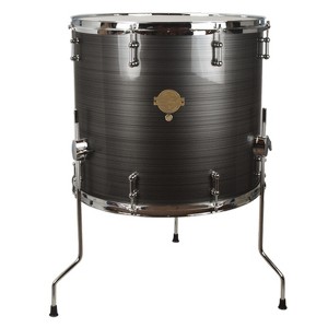 Sawtooth Command Series 14" Floor Tom, Silver Streak - 1 of 1