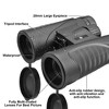 MOVSSOU Binocular Telescope 12x42 HD Binocular for Smartphone Adult Handheld Telescope Bird Watching Hiking Wildlife - 4 of 4