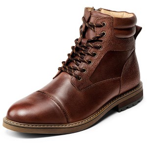 Santimon Mens Boots Casual Boots for Men Waterproof Combat Boots - 1 of 3