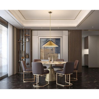 Artcraft Lighting Baltic 3 - Light Pendant in  Brass/Black