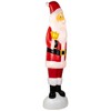 Northlight Lighted Blow Mold Santa Claus Outdoor Christmas Decoration - 59" - 4 of 4