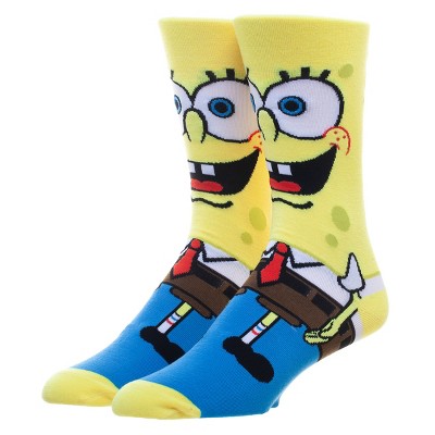 Spongebob Squarepants Spongebob, Patrick, And Gary Pop Pastels Adult Ankle  Socks (5 Pairs) : Target