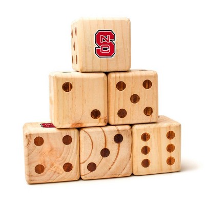 NCAA NC State Wolfpack Lawn Bowling Yard Dice