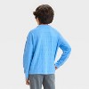 Boys' Long Sleeve Jacquard T-Shirt - Cat & Jack™ - image 2 of 3