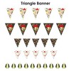 Big Dot of Happiness Wild Mushrooms - DIY Red Toadstool Party Pennant Garland Decoration - Triangle Banner - 30 Pieces - 2 of 4