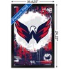 Trends International NHL Washington Capitals - Maximalist Logo 23 Framed Wall Poster Prints - 3 of 4