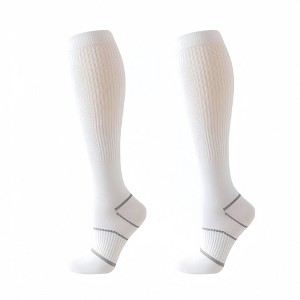 Anna-Kaci Women's Knee High Compression Socks with Arch Support and Stretch Fit for Running and Recovery 2-Pack - 1 of 2