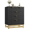 Acekool Cabinet with Metal Handles, Modern Storage Chest Organizer for Bedroom, Living Room, Entryway - 3 of 4