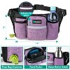 PetAmi Premium Hands Free Dog Leash for 2 Dogs, Adjustable Waist Belt Fanny Pack Dual Bungee for Dog Walking Running Hiking Jogging Biking - 3 of 4