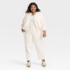 Women's Leisure Studio Fleece Bomber Jacket - Universal Thread™ - 3 of 3