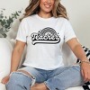 Simply Sage Market Women's Teacher Rainbow Short Sleeve Graphic Tee - 2 of 4