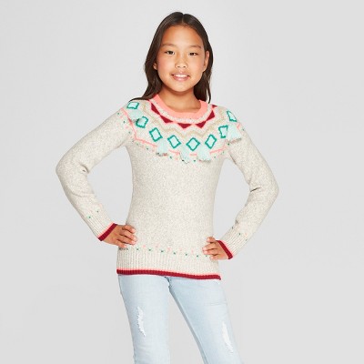 fair isle sweater target