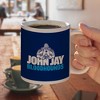 John Jay College of Criminal Justice Bloodhounds Logo Ceramic Coffee Mug Novelty Gift Mugs for Coffee Tea and Hot Drinks 11oz White - 4 of 4