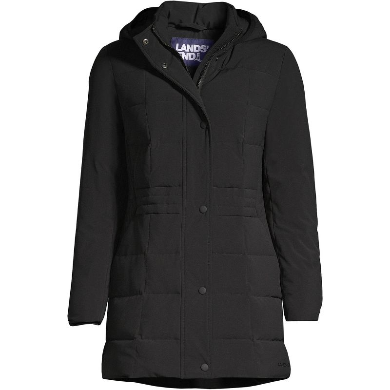 Lands' End Women's Quilted Stretch Down Coat, 3 of 8