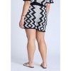 ELOQUII Women's Plus Size Crochet Knitted Short - 4 of 4