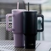 Cubitt Insulated Stainless Steel 40 oz Tumbler with Handle and Straw Lid, Cupholder friendly - 2 of 4