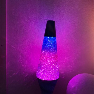 Northern Lights Lava Lamp - 17 Inch Clear Liquid White Wax