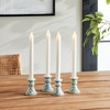 Plum & Post Imperial Mini Taper Candle Holders Set of 4 - 4 of 4