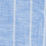 soft blue linen stripe