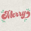 Women's Lost Gods Distressed Merry T-Shirt - 2 of 3