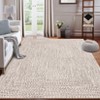 Machine Washable Modern Solid Area Rugs Indoor Contemporary Floor Carpet for Home Office - 2 of 4