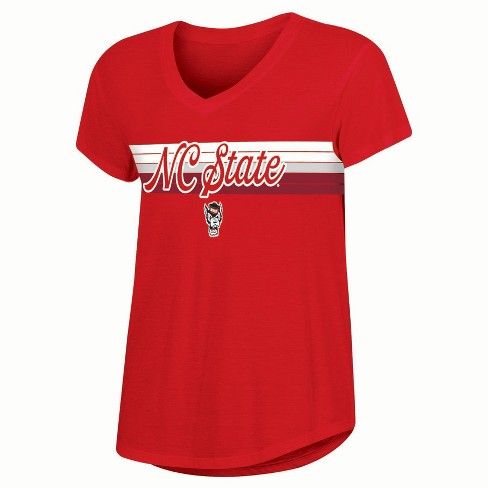 NCAA NC State Wolfpack Women's V-Neck T-Shirt - image 1 of 3