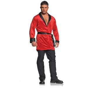 Red Smoking Jacket Adult - 1 of 1