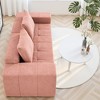 Modern 107"  Oversized Sectional Sofa Couch with Pillows for Living Room - 2 of 4