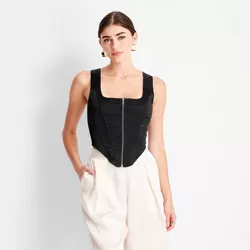 Women's Zip-Front Bustier - Future Collective™ with Kahlana Barfield Brown