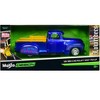 1950 Chevrolet 3100 Pickup Truck Lowrider Candy Blue with Graphics "Lowriders" Series 1/25 Diecast Model Car by Maisto - 3 of 3