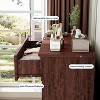 4 Drawer Dresser for Bedroom,Farmhouse Tall Chest of Drawers with Metal Handles - 4 of 4