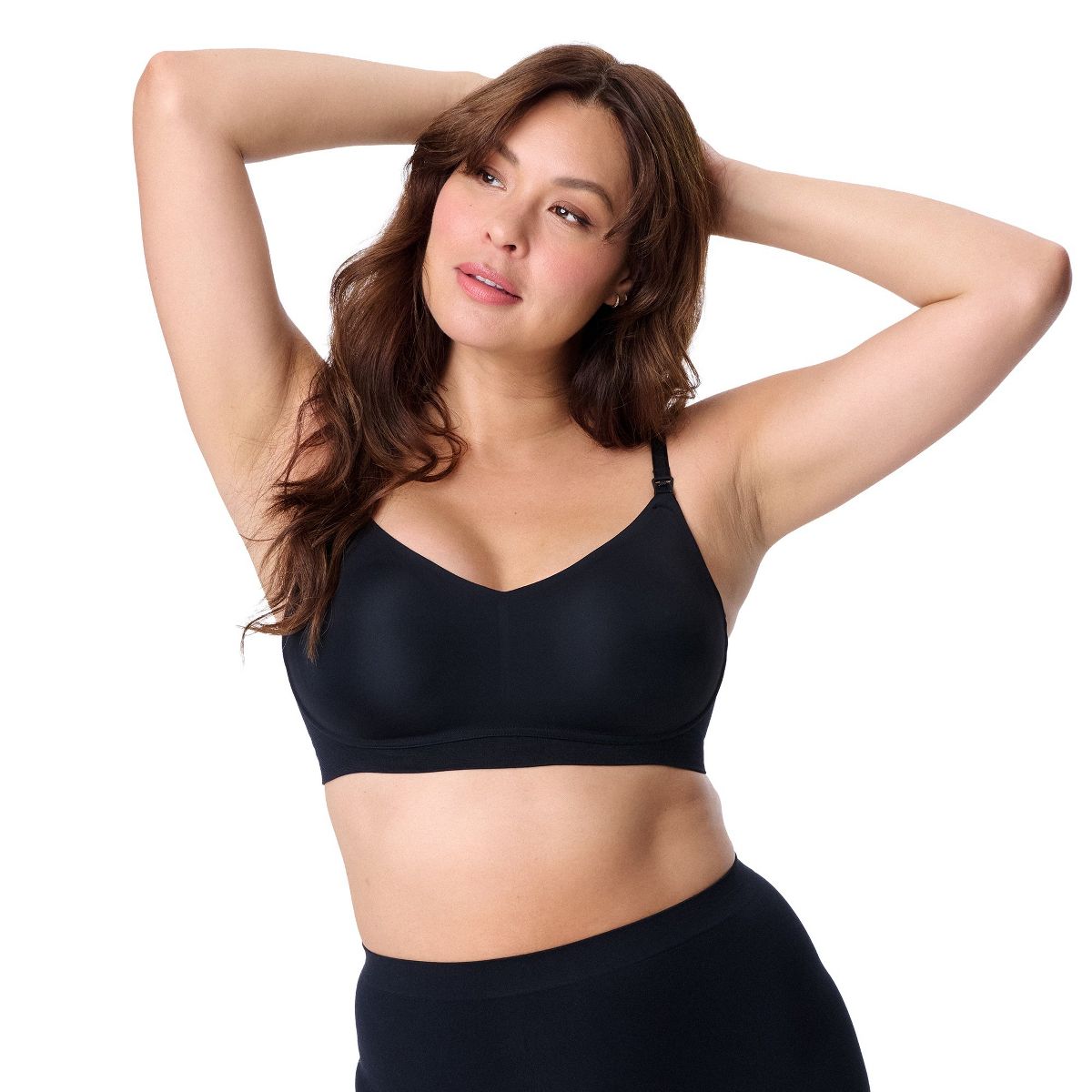 Motherhood Maternity Women's Maternity Wireless Micro Nursing Bra - thumbnail 3