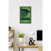 Trends International NFL Seattle Seahawks - Logo 25 Framed Wall Poster Prints - 2 of 4