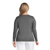 Lands' End Women's Relaxed Supima Cotton Long Sleeve V-Neck T-Shirt - 2 of 4