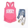 Simply Sage Market Women's Varsity Sunset Chaser Racerback Graphic Tank - 3 of 3