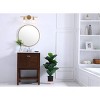Elegant Lighting Collier 2 light Brass and Clear glass Wall sconce - 2 of 4