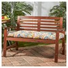 Kensington Garden 18"x51" Outdoor Bench Cushion - 2 of 4