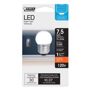 Feit Electric S11 E26 (Medium) LED Bulb Soft White Clear 7.5 Watt Equivalence 1 pk - 1 of 1