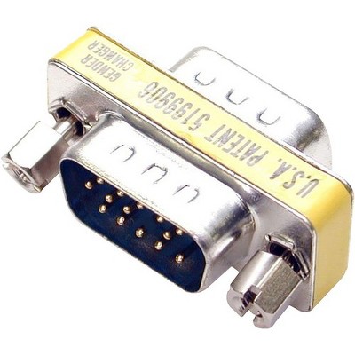 StarTech.com Slimline Gender Changer - VGA - HD15 (M) - HD15 (M) - Converter - 1 x HD-15 Male - 1 x HD-15 Male