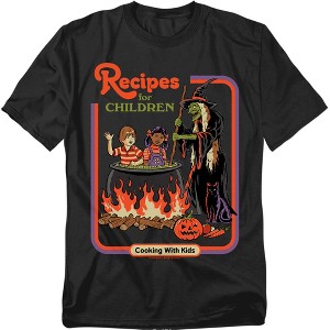 Men's Steven Rhodes Recipes For Children T-Shirt - 1 of 4