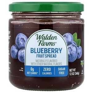 Walden Farms Calorie Free Fruit Spread Blueberry 12 oz - 1 of 2