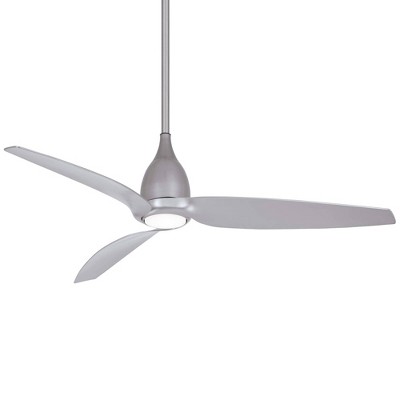 60" Minka Aire Tear Silver LED Ceiling Fan