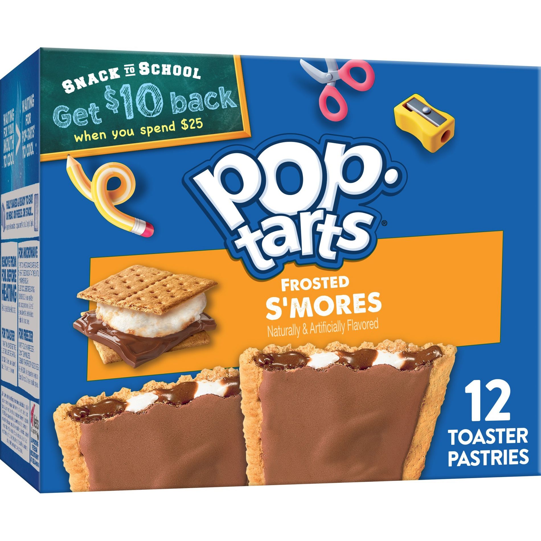 Pop-Tarts Frosted S'mores Pastries - 12ct/20.3oz