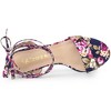 Allegra K Women's Block Heel Lace Up Heel Sandals - 4 of 4