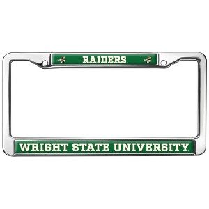 Wright State University Raiders Logo Full Size Standard License Plate Metal Frame - 1 of 4